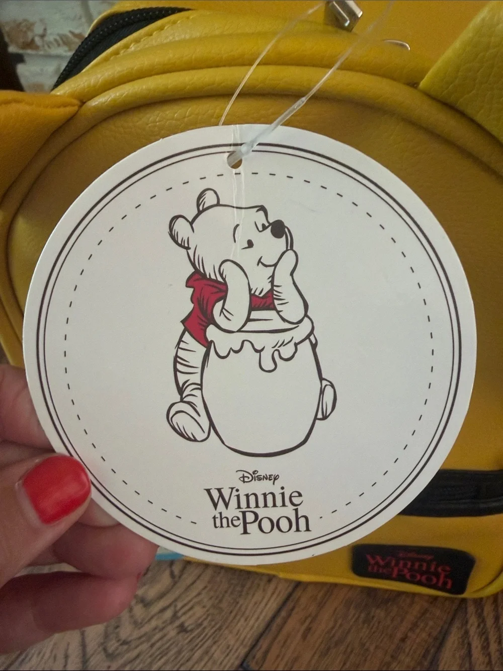 Disney Winnie the Pooh Yellow Mini Backpack